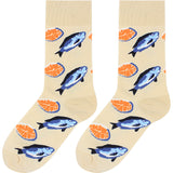 Food Seafood actic shrimp Squid Socks Women