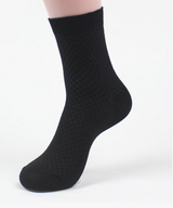 Bamboo fiber men's Business  socks