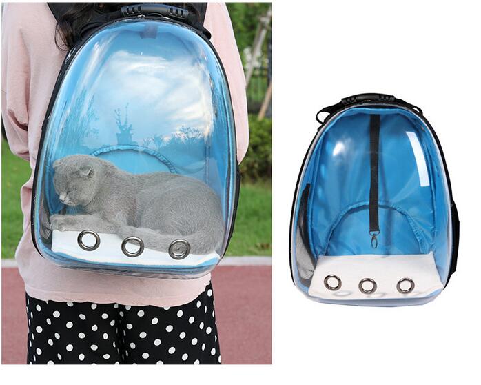 Cat-carrying backpack Pet Cat Backpack for Kitty Puppy Chihuahua Small Dog Carrier Crate Outdoor Travel Bag Cave for cat - Minihomy