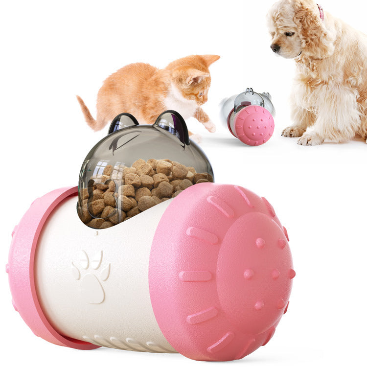 Funny Dog Treat Leaking Toy With Wheel Interactive Toy For Dogs Puppies Cats Pet Products Supplies Accessories - Minihomy