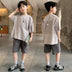 Children Summer Boy T-Shirt Shorts 2Pcs/set - Minihomy