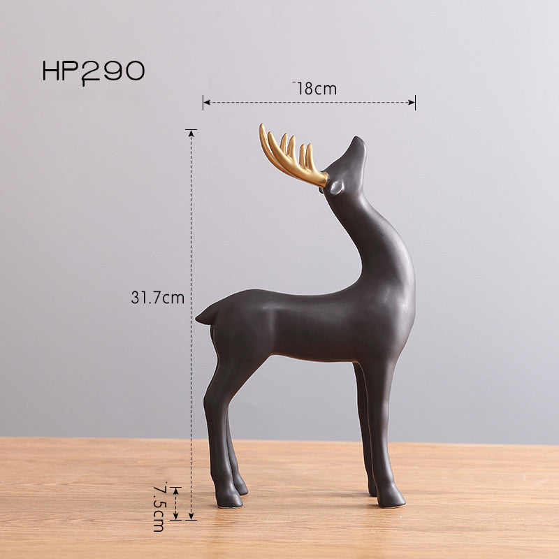 Home decoration accessories Nordic elk - Minihomy