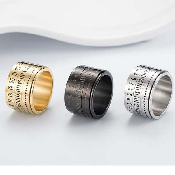 Mechanical Adjustble Clock Ring - Minihomy