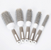 Hair Comb Nylon Silk Comb Comb Foreign Trade Ceramic Roll Comb Gray Aluminum Tube Comb Tender Hair Comb