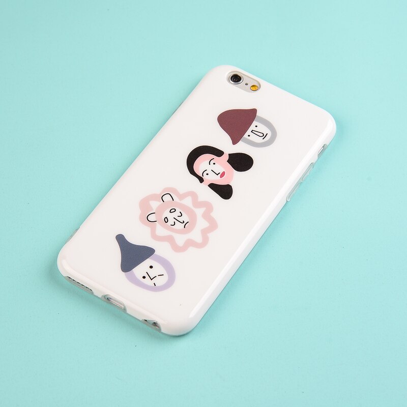 Compatible With Soft Silicone Case For X 10 X XS Max XR 6 6S 7 7 Plus Red Riding Hood Cartoon Girl INS - Minihomy