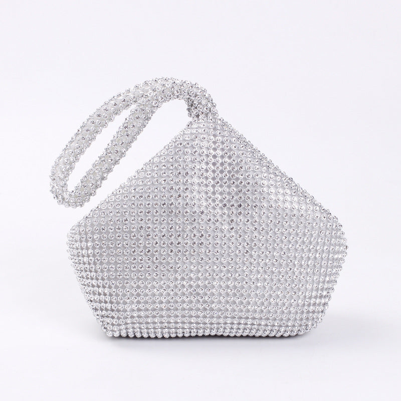 Portable Rhinestone Party Evening Bags