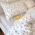 Four-piece set of small floral cotton bed - Minihomy