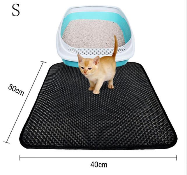 Double Layer Litter Cat Bed Pads  Pet Product Bed For Cats House Clean Mat - Minihomy