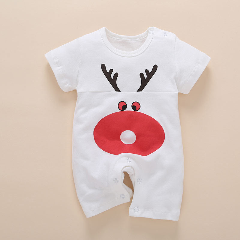 Baby clothes wear one piece clothes pure cotton clothes - Minihomy