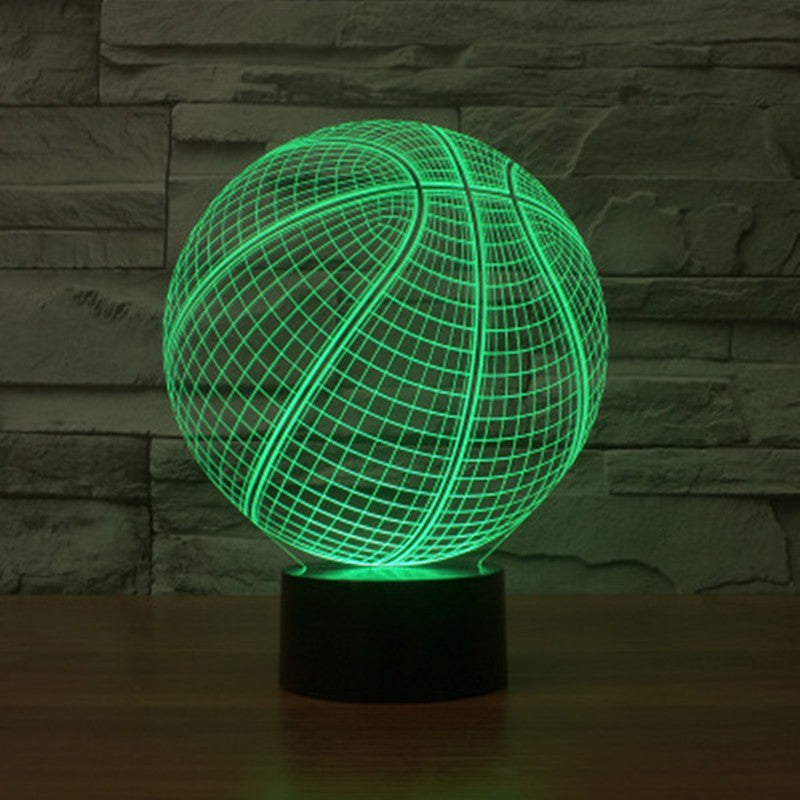 Basketball 3D Illusion Lamp