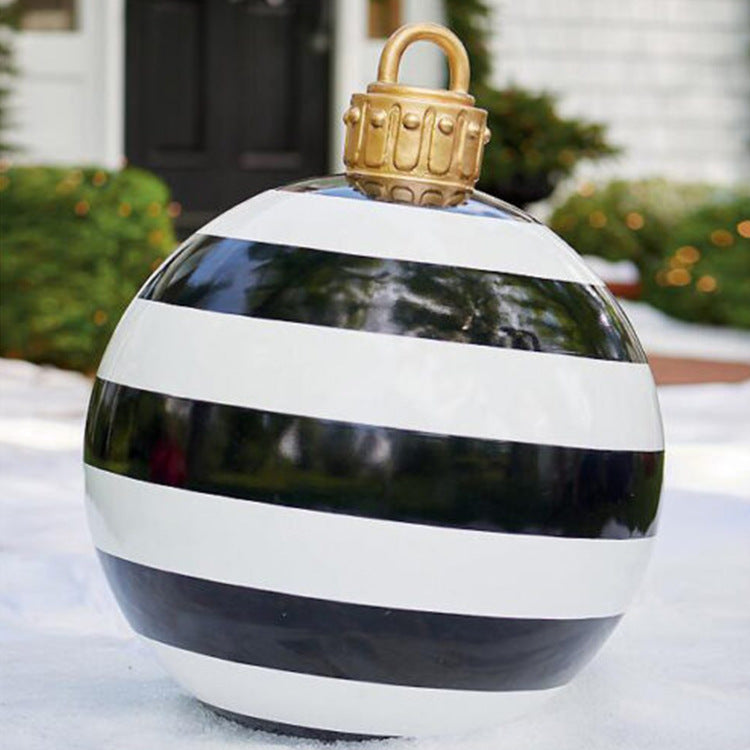 Christmas Ornament Ball Outdoor Inflatable Decorated Ball