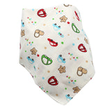 Baby Bibs Waterproof Triangle Cotton Cartoon Child Baberos Bandana Bibs - Minihomy