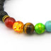 7 Colorful Agate Beaded Bracelet - Minihomy