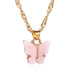 Clavicle Chain Alloy Butterfly Necklace - Minihomy