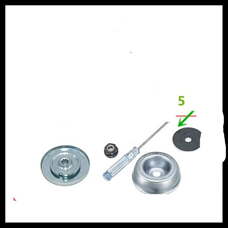 Lawn Mower Head Twist Wire Bowl Wire Rust Removal - Minihomy