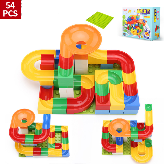 Children Large  Particles Assembled Slide Puzzle Blocks Toys 3-10 Years Old Boy Toy - Minihomy