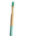 Natural round handle bamboo toothbrush