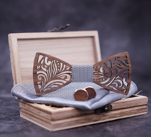 Wooden bow tie - Minihomy