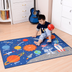 Outer Space Kids Rug Cute Kids Room Carpet - Minihomy