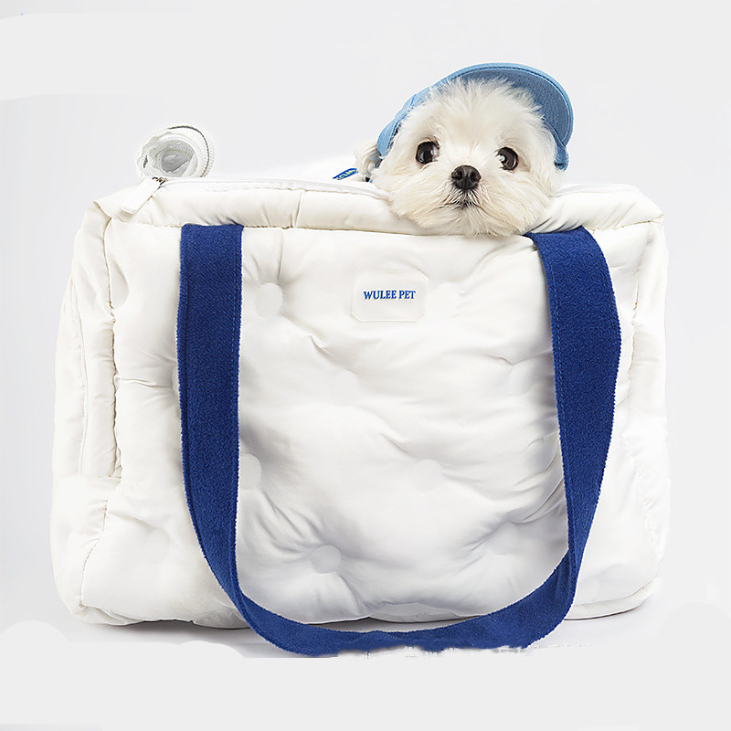 One Shoulder Portable Medium-sized Pet Bag To Keep Warm In Winter - Minihomy