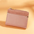 Multi card slot short zipper ladies wallet - Minihomy