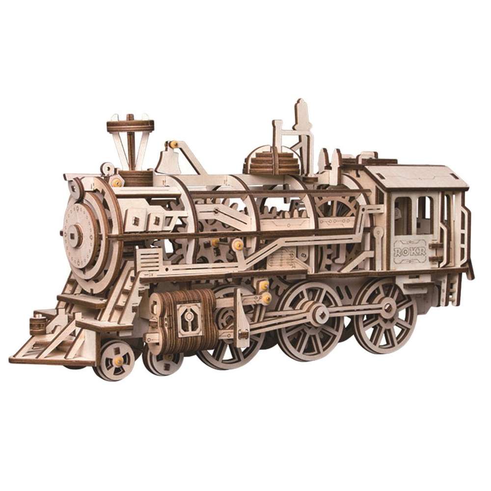 3D Train Puzzle - Minihomy