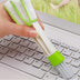 Double head with rag blinds cleaning brush household dusting brush dashboard keyboard brush - Minihomy