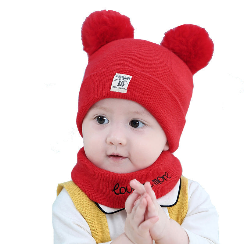 Children Baby Autumn Winter Girls wool Hat For Kids Toddler