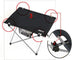 Outdoor camping small folding table aviation light aluminum alloy portable picnic table - Minihomy