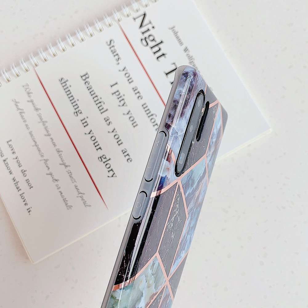 Electroplated marble mobile phone case - Minihomy