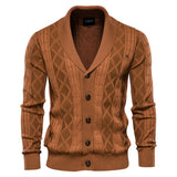 Men's Cardigan Padded Sweater - Minihomy