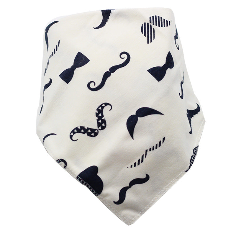 Baby Bibs Waterproof Triangle Cotton Cartoon Child Baberos Bandana Bibs - Minihomy