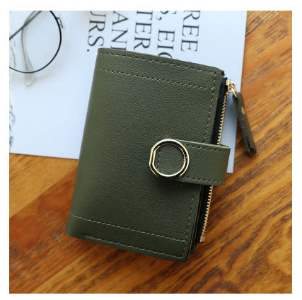 Buckle ring women wallet - Minihomy