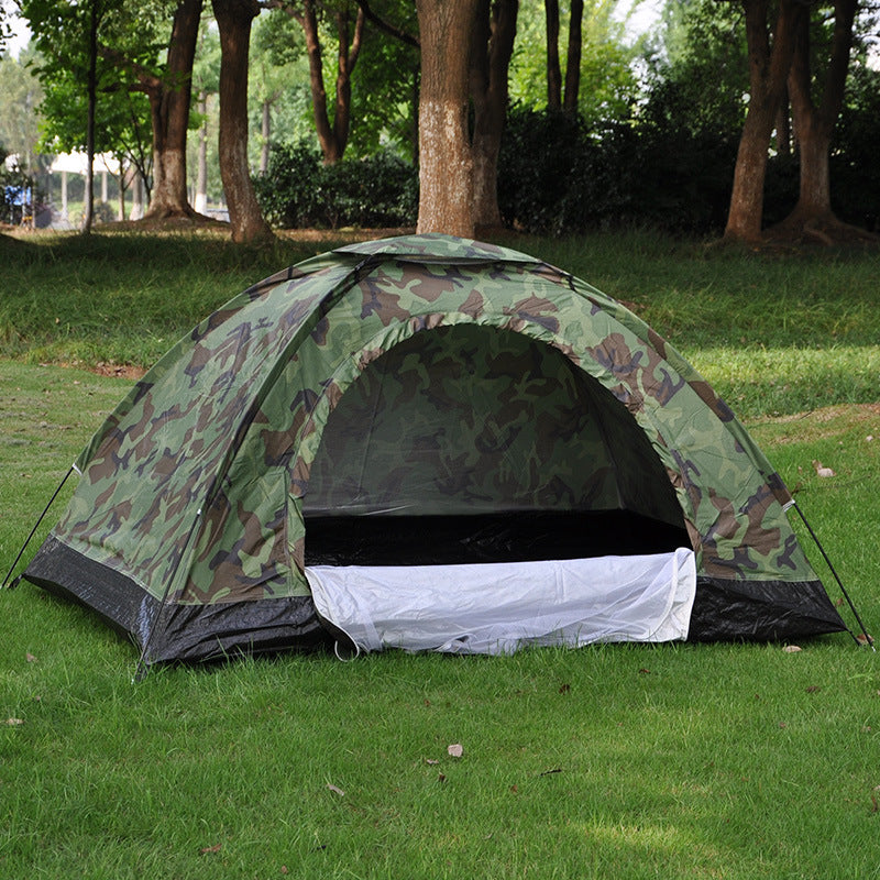 Double Camouflage Tent Leisure Tent Outdoor Camping Tent - Minihomy