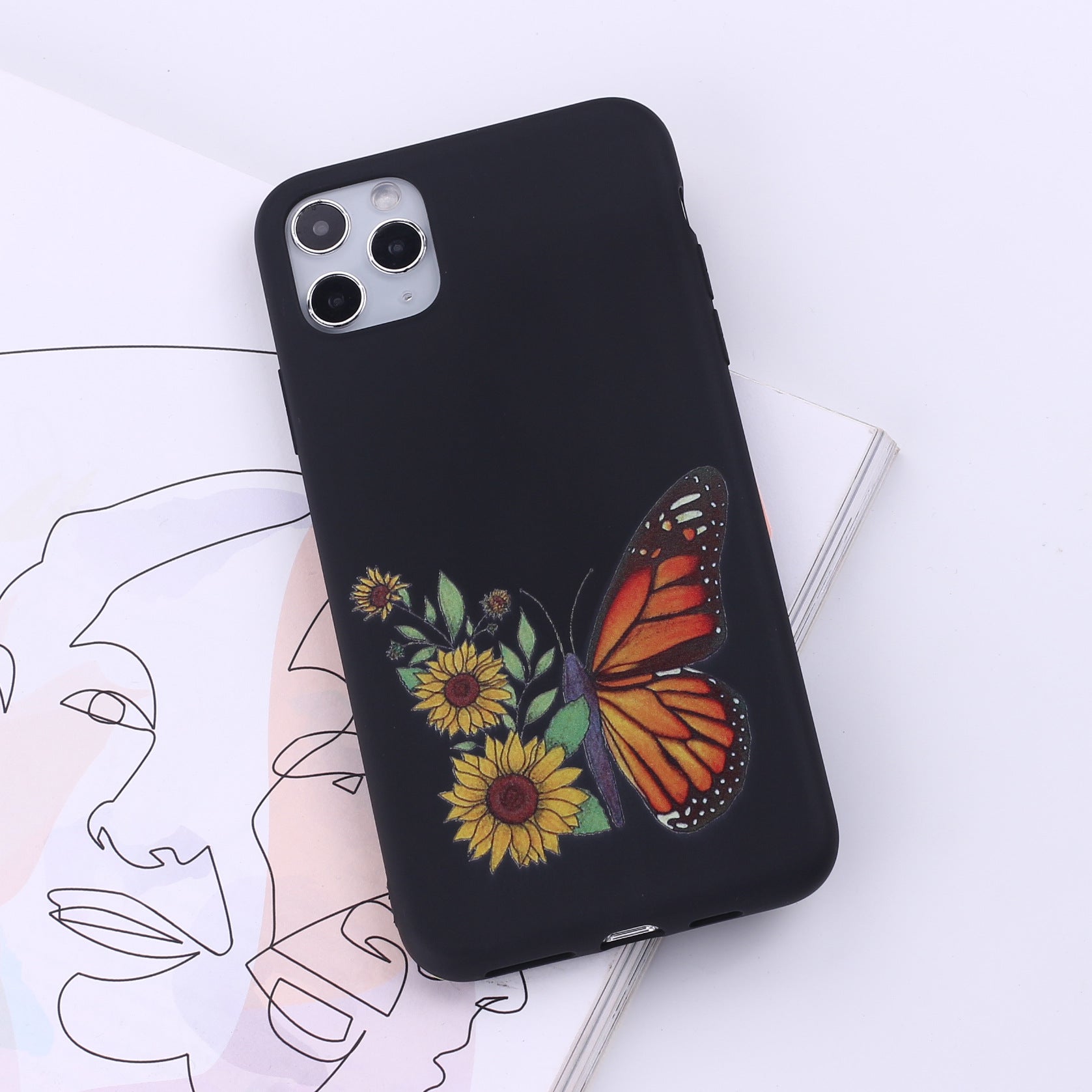 Soft silicone mobile phone case