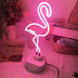 Flamingo Lights Neon Creative Night Lights - Minihomy