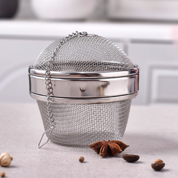 Kitchen stainless steel seasoning ball - Minihomy