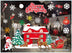 Christmas decorations store window stickers - Minihomy