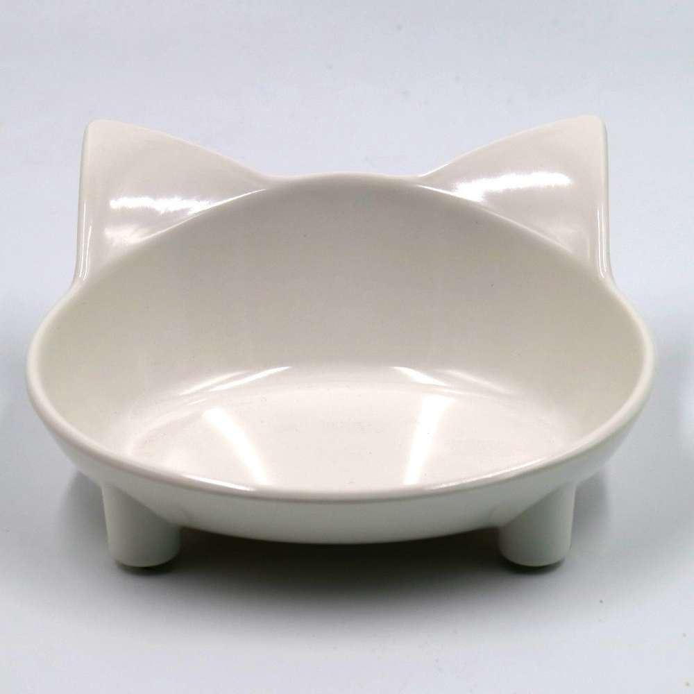 Pet supplies pet bowl melamine slip Colored  Cat Bowl - Minihomy