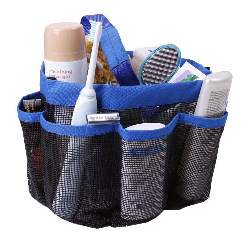 Mesh bathroom storage bag