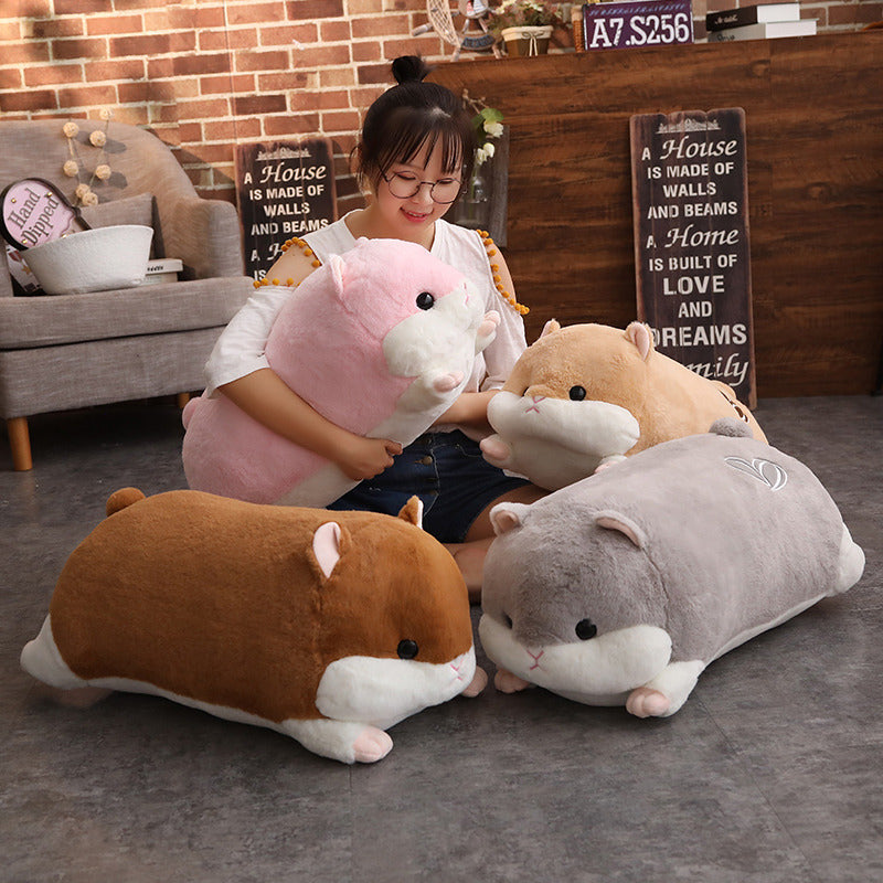 Cute Hamster Pillow Cartoon Hamster Plush Toys