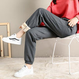 Women's plus fleece padded sweatpants