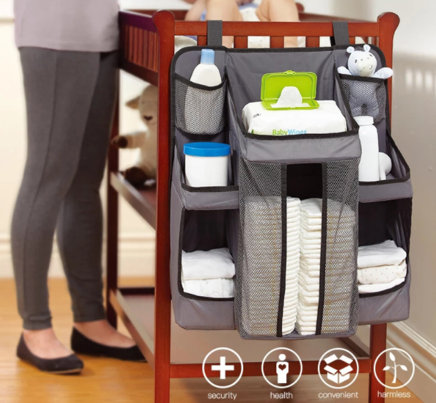 Nursery Organizer and Storage for Baby Essentials - Minihomy