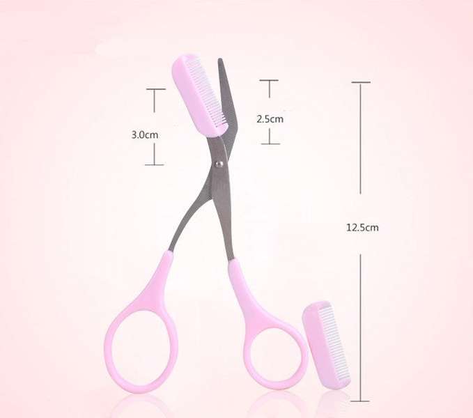 Beauty tools eyebrow scissors with eyebrow comb - Minihomy