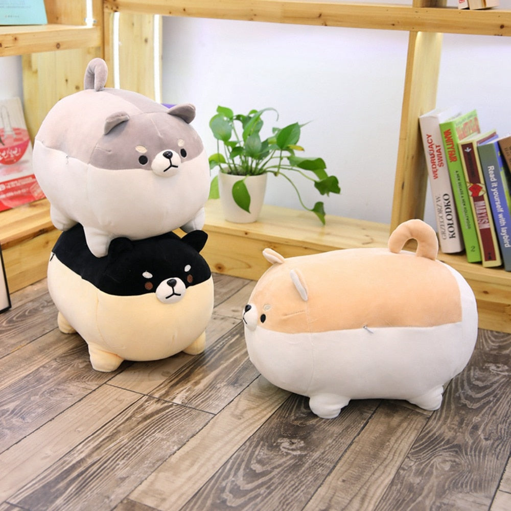 Plush Toys Stuffed Animals Cute Soft Cartoon Toys Dog Plush Pillow