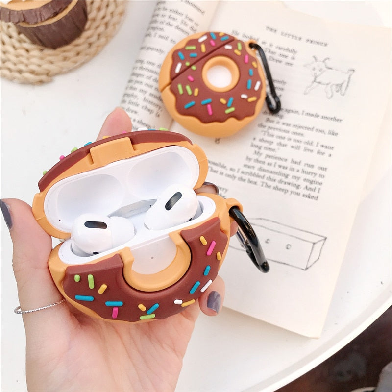 Compatible with Apple Donuts  Case  Airpods Pro Silicon - Minihomy