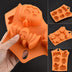 Halloween Pumpkin Cakes Silicone Mold Bald Cake Chocolate Jelly Mold Decorations - Minihomy