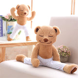 Yoga Bear Plush Toy Stuffed Cute Yoga Bear Doll Soft Comfort Baby Toys