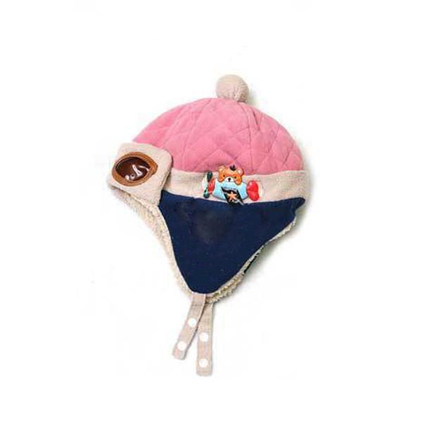 Cool Baby Hats Boys Girls Pilot Aviator Hat Winter Cotton Warm Ear Cap