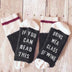 Funny Letter Printed Socks